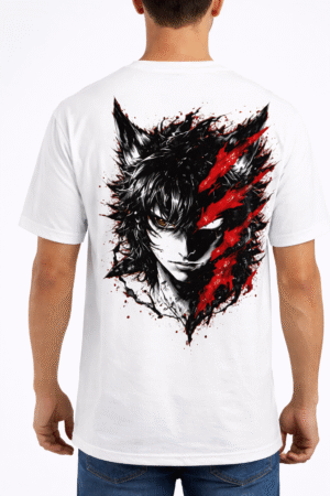 shadow rage anime graphic t shirt