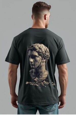 white brain wash print t shirt (copy)