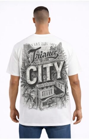 white brain wash print t shirt (copy)